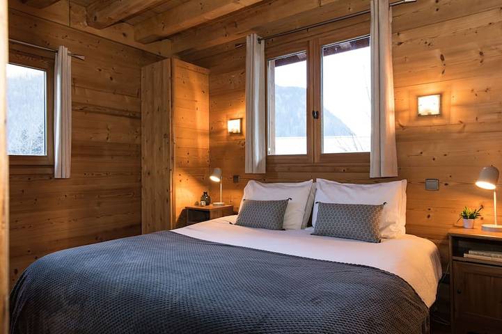 Luxuriöses Chalet | Whirlpool & Sauna | Mont Blanc Massivblick | Schlafmöglichkeiten für 10 in Les Houches, Mont-Blanc-Massiv