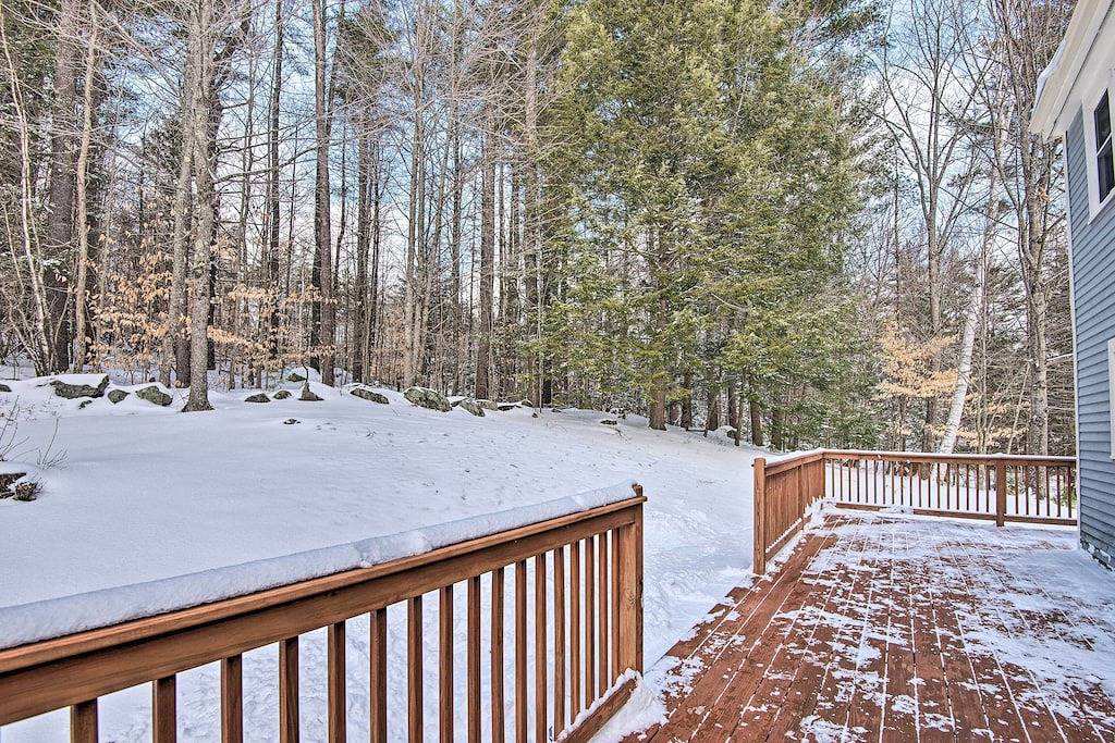 Gilford Home w/ Forest View, by Lake Winnepesaukee in Gilford, Lake Winnipesaukee