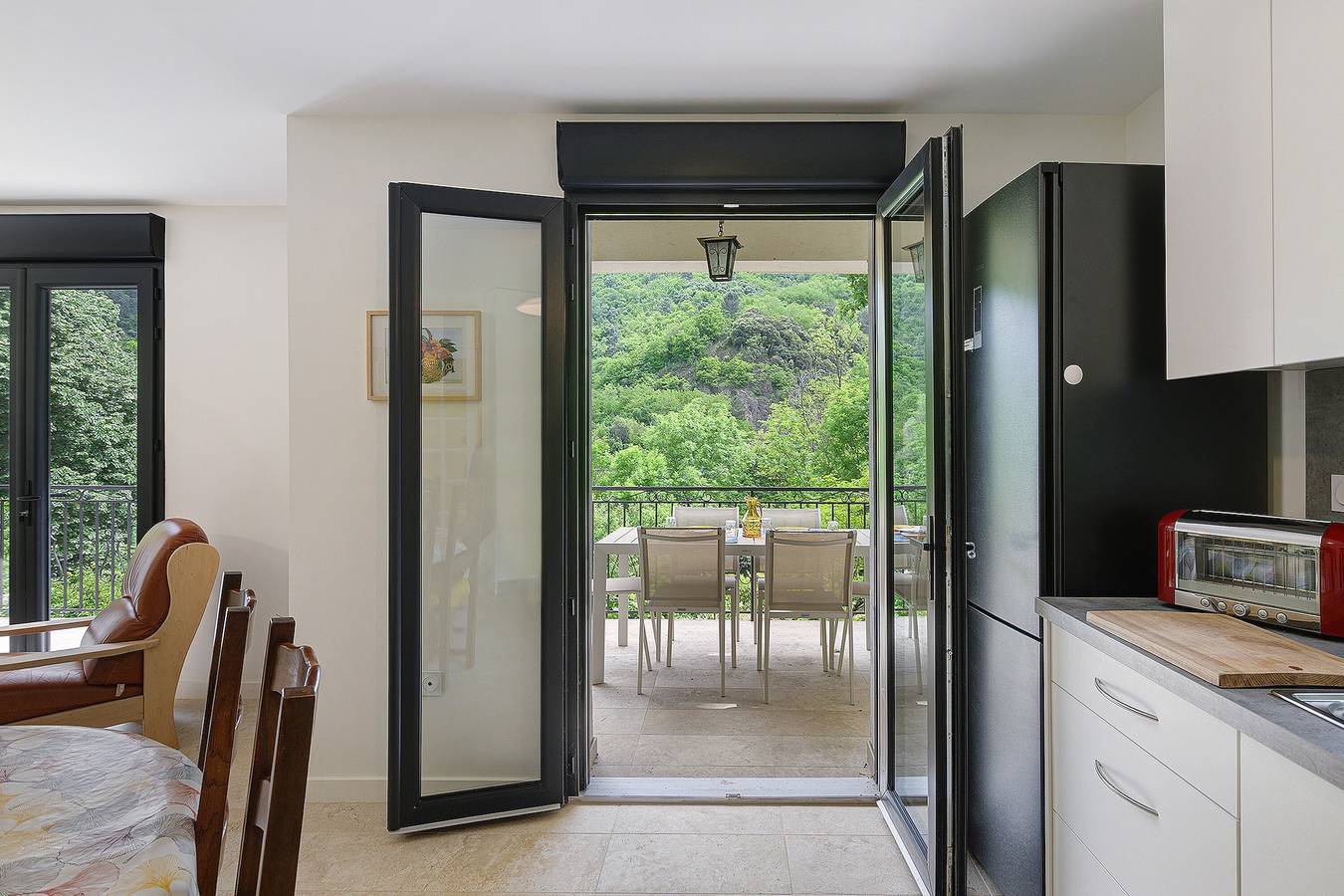 Ferienhaus „La Clémenguite“ mit Bergblick, Wlan und Klimaanlage in Vals-les-Bains, Parc naturel régional des Monts d'Ardèche
