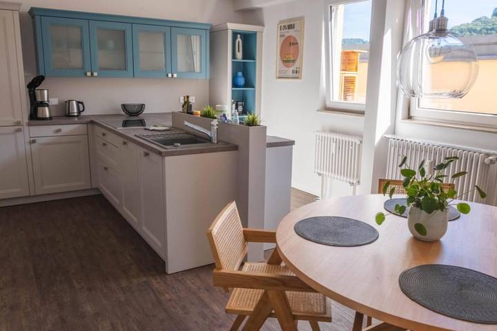 Ferienwohnung für 4 Personen, mit Terrasse und Ausblick sowie Sauna in Bad Ems - 2