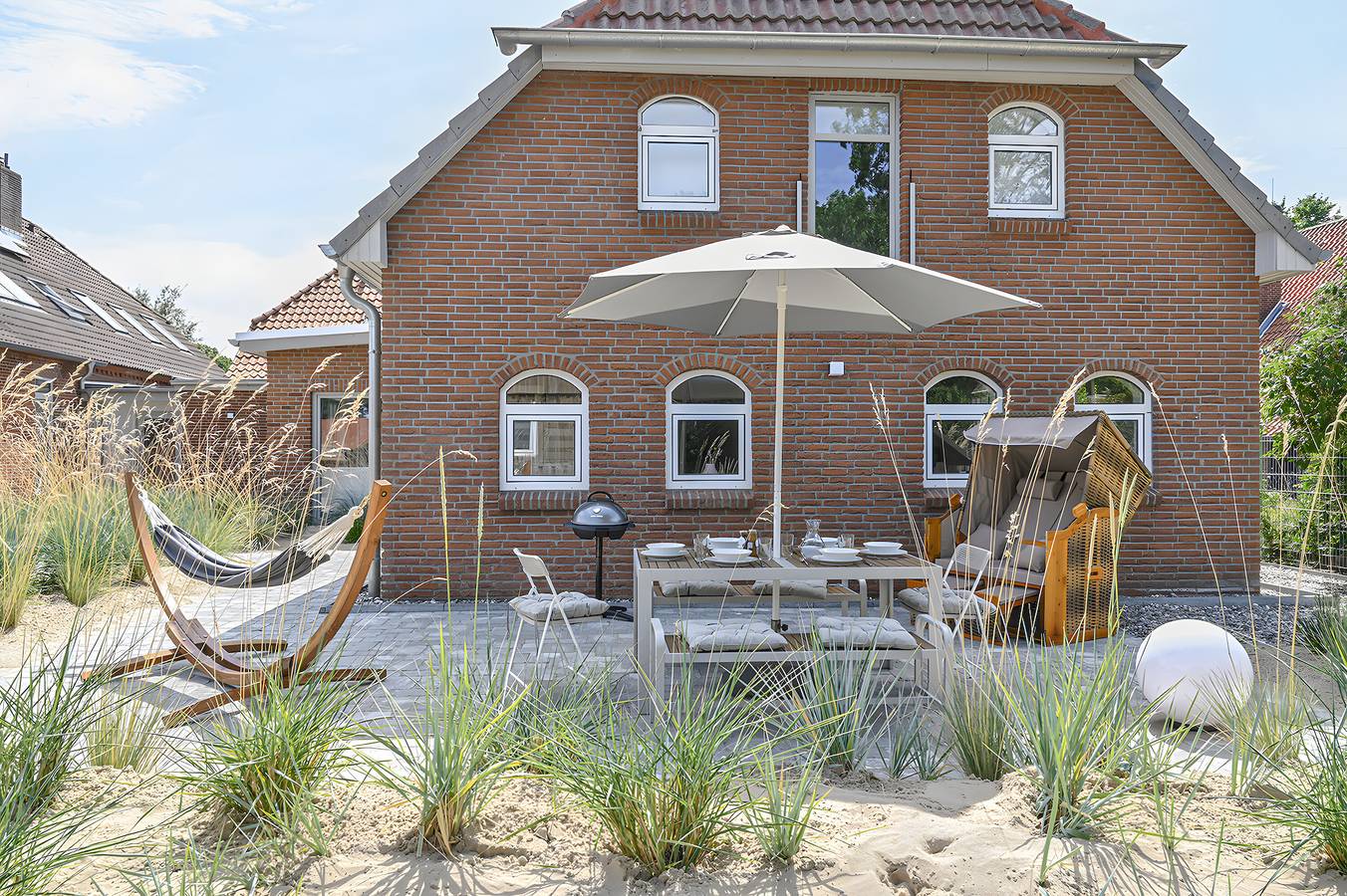  Kleene Slott – Exklusives Ferienhaus mit Sauna und Terrasse in Westfehmarn, Fehmarn