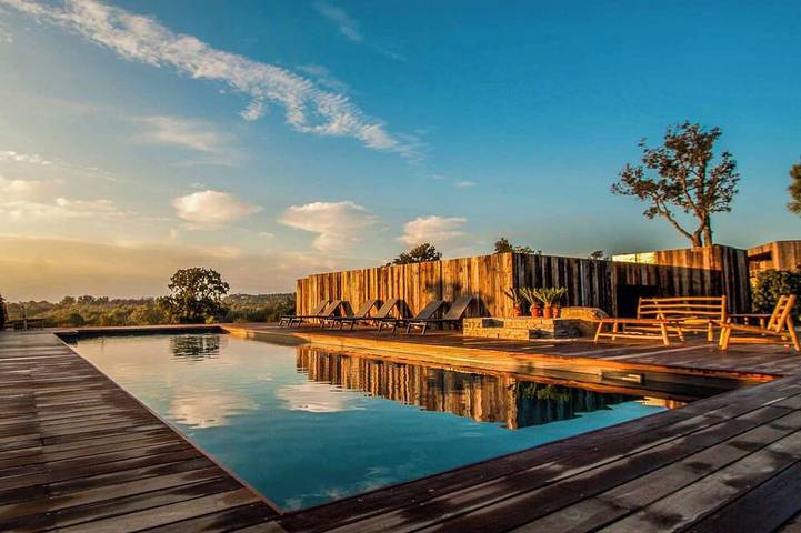 Appartement de vacances pour 6 personnes, avec terrasse ainsi que piscine et sauna