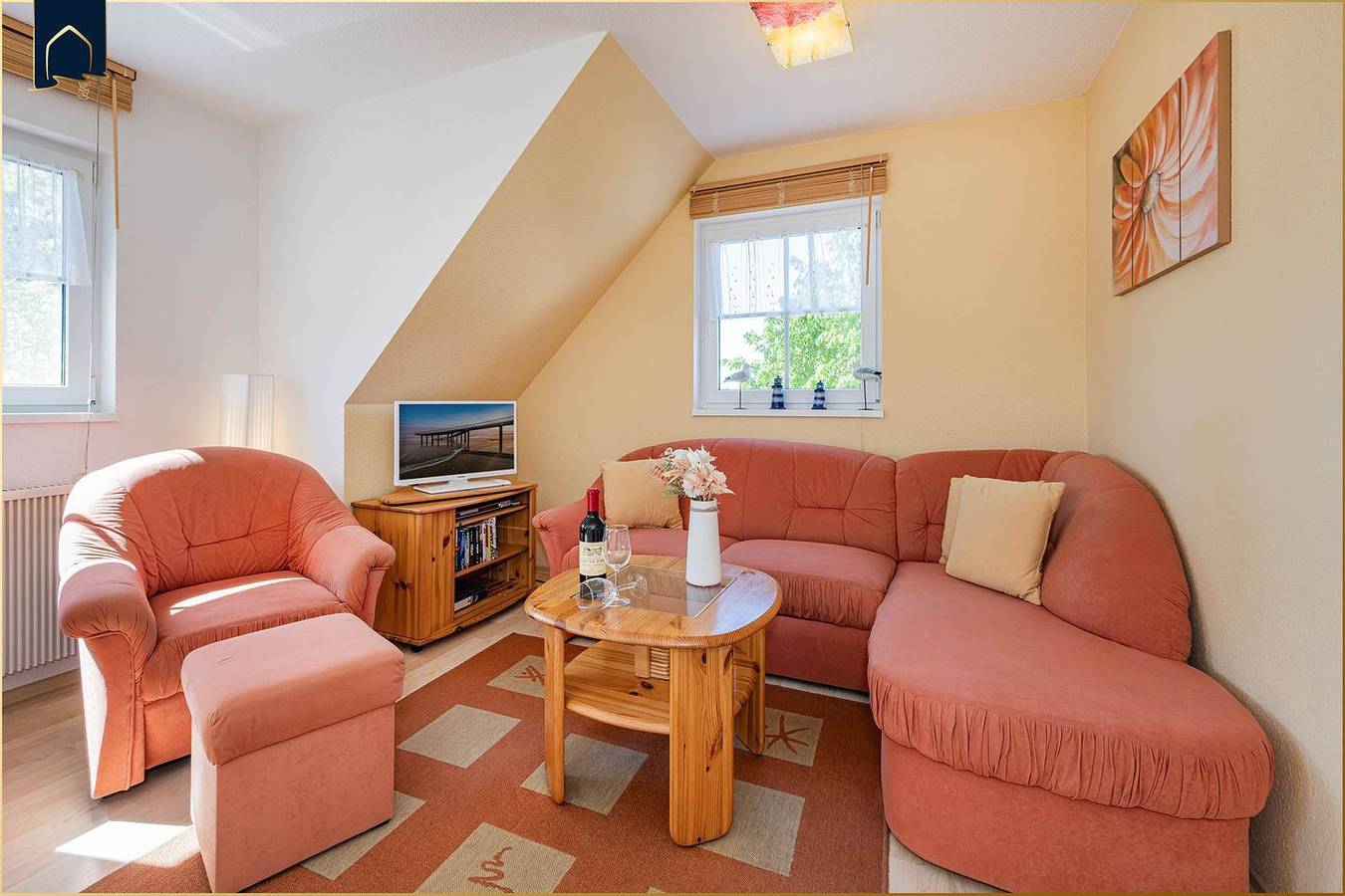 Apartamento entero, Gemütliche Ferienwohnung mit Balkon – nur 550 m zum Ostseestrand in Koserow, Bernsteinbäder