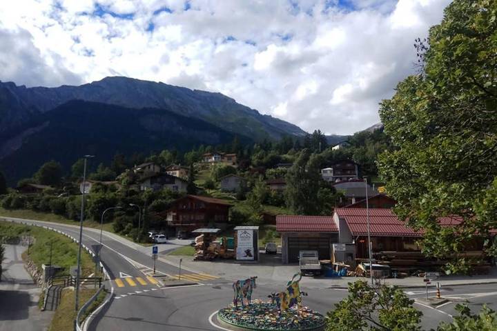 Gîte pour 6 personnes, avec terrasse et vue à Arbaz - 2