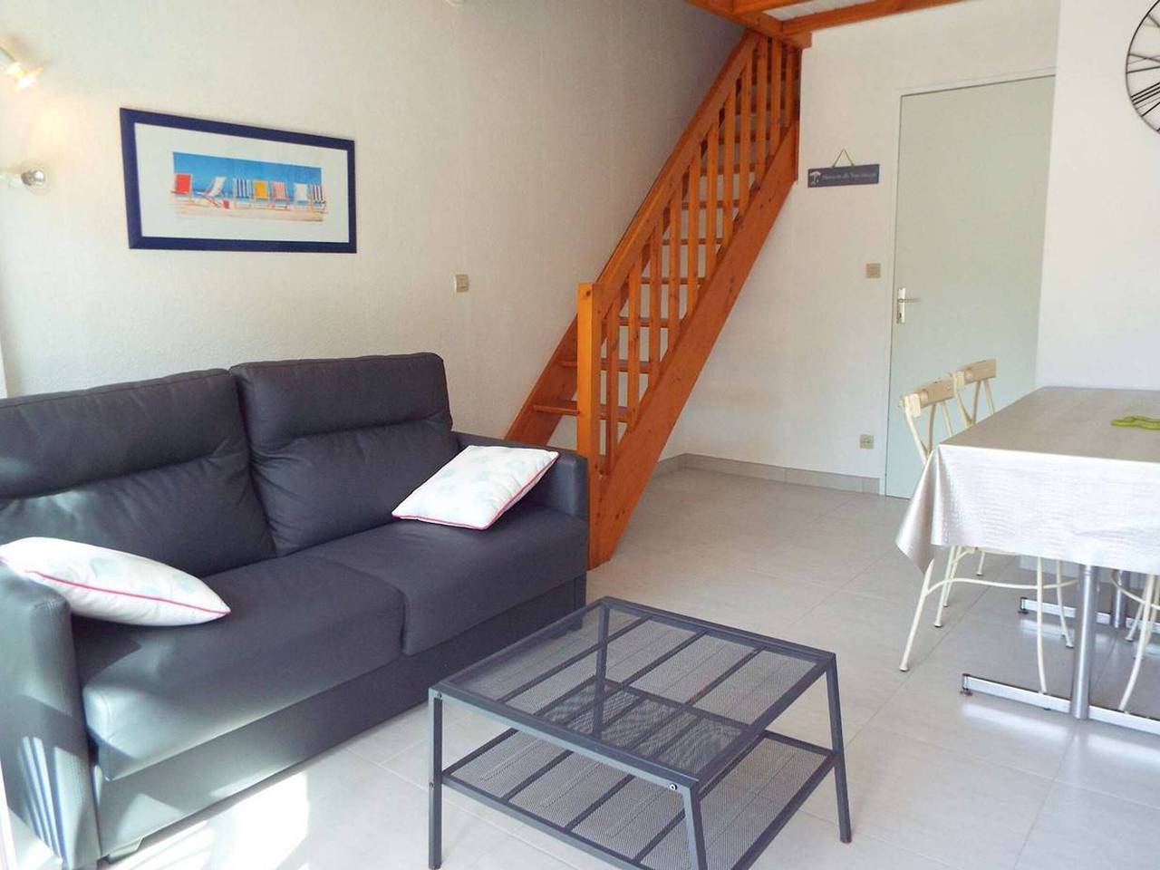 Entire apartment, Duplex moderne à 300m de la plage de Carnac - 6 pers, balcon, Bbq, parking in Carnac Plage, Carnac
