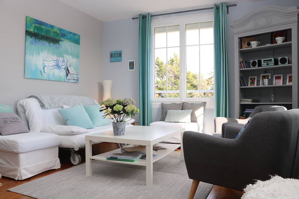 Maison famille : Vue mer Gd logement duplex 5 chambres  sauna jardin in Hermanville-sur-Mer, Région de Caen