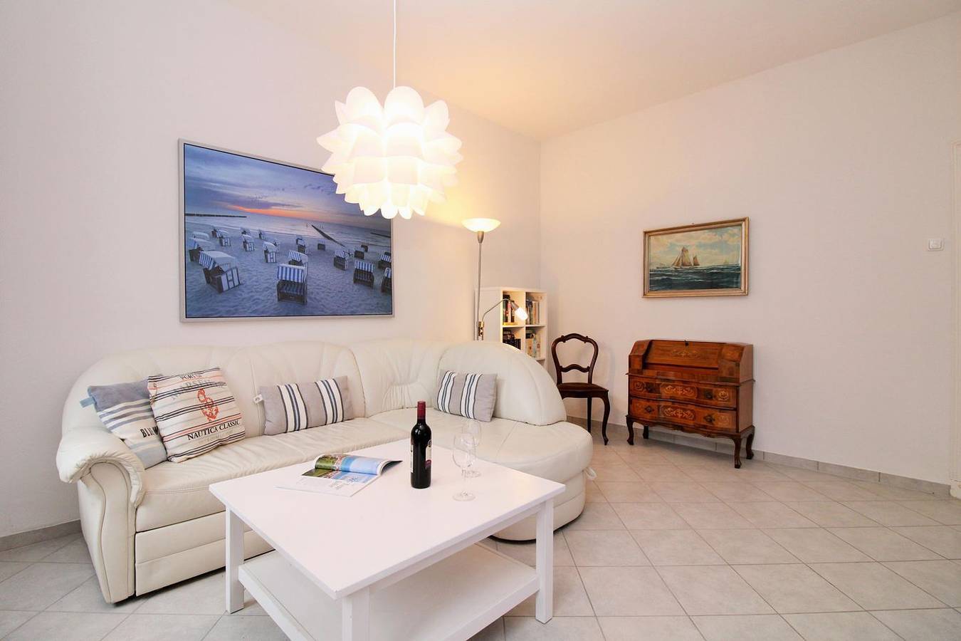 Appartement entier, Haus Fortuna We 1 "Luv": helle und sehr geräumige 2-Zimmer-Fewo in Kühlungsborn, Mer Baltique (Mecklenburg)