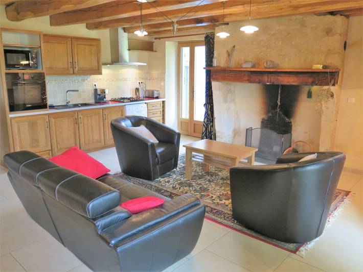Maison de vacances pour 4 personnes, avec jardin ainsi que terrasse et vue, animaux acceptés dans le Lot-et-Garonne - 4