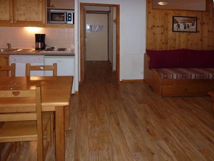 Location de vacances pour 4 personnes, avec balcon à Les Orres