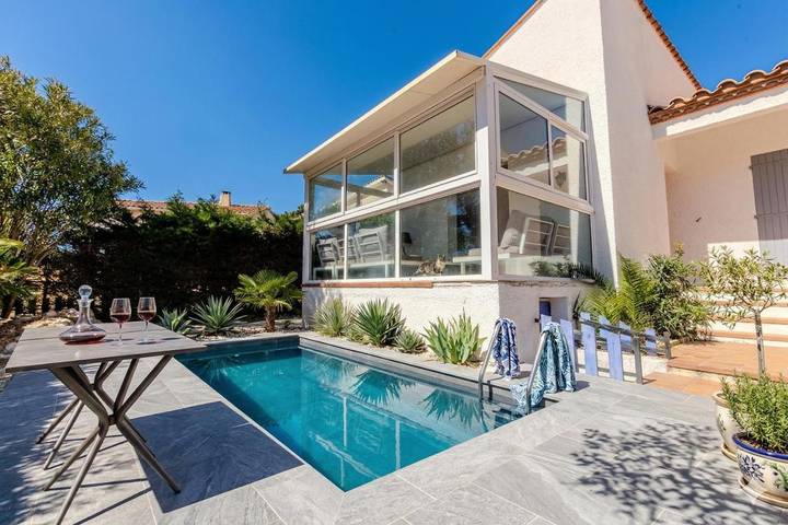 Villa pour 8 personnes, avec jardin, animaux acceptés à Canet-en-Roussillon - 3