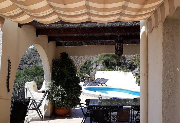Location de vacances pour 8 personnes, avec jardin à Mojácar - 3