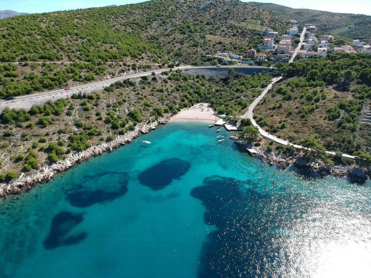 Ganze Wohnung, Apartment Kiara near the beach in Primosten, Šibenik-Knin