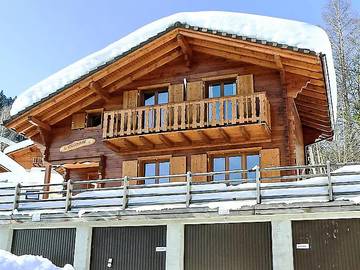 Gîte pour 6 personnes, avec balcon à Chamoson