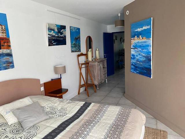 Appartement de vacances pour 3 personnes, avec jardin