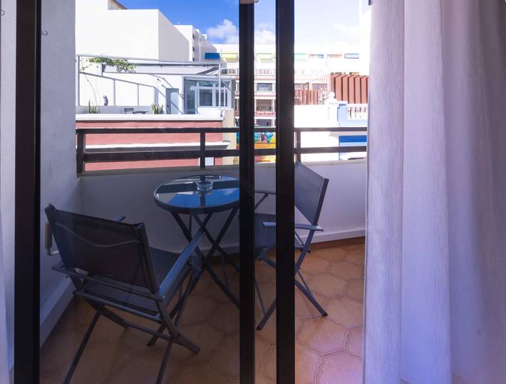 Apartahotel para 6 personas, con balcón en Canarias