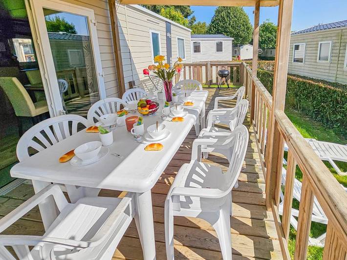 Location de vacances pour 8 personnes, avec jardin et piscine, animaux acceptés à Litteau - 4