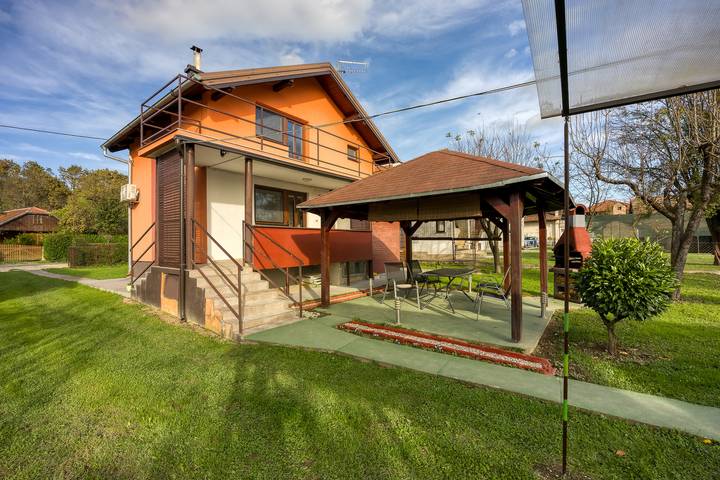 Ferienhaus für 4 Personen, mit Balkon, kinderfreundlich