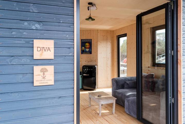 Boot für 2 Personen, mit Terrasse und Ausblick in Hamburg - 3