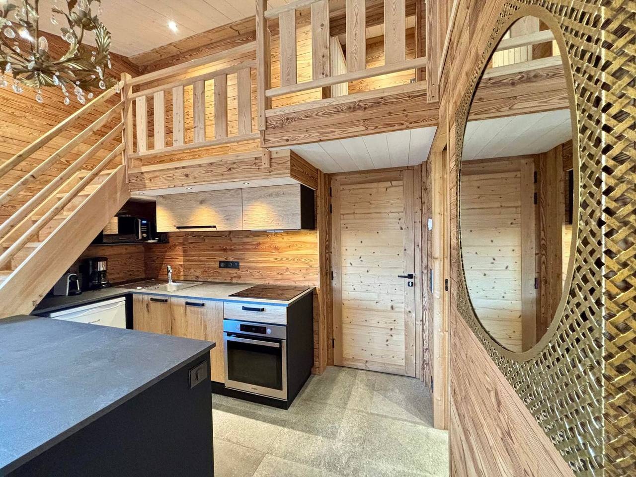 Chalet moderne pour 4 pers avec parking et Wifi à Crest-Voland in Crest-Voland, Région d'Albertville