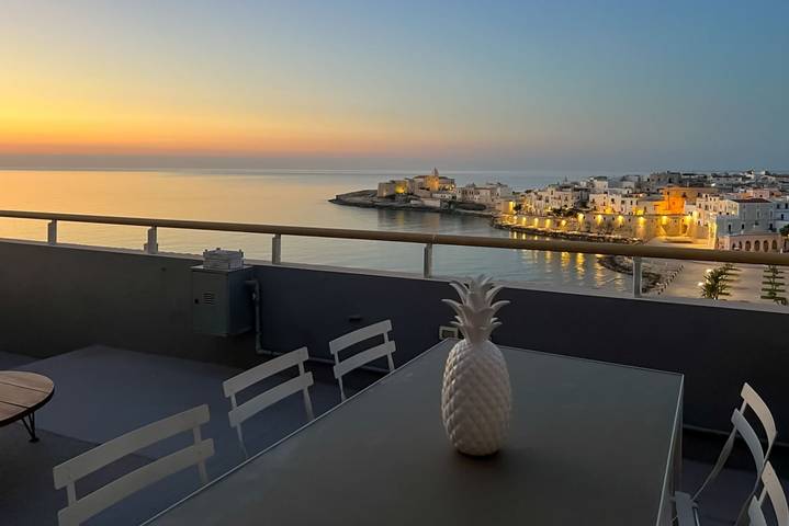 Appartamento vacanze per 4 persone, con Vista oceano e Balcone/Terrazza in Gargano