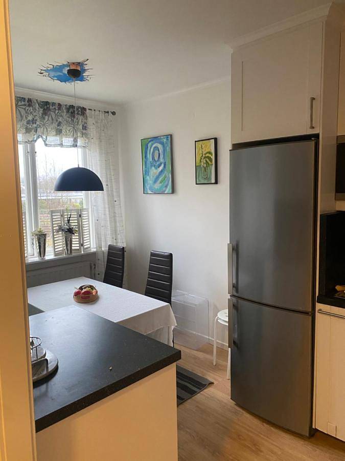 Ferienwohnung für 6 Personen, mit Balkon und Terrasse sowie Garten und Ausblick in Nässjö - 2