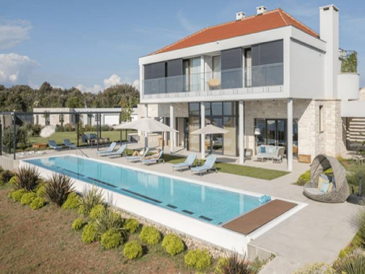 Villa pour 12 personnes, avec jardin et sauna ainsi que vue sur l’océan et piscine à Supetar - 2