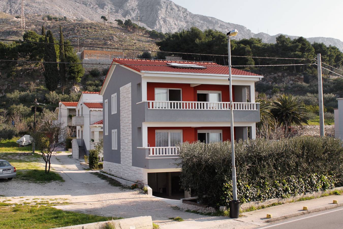 Cały apartament, Dwupokojowy apartament z tarasem i widokiem na morze Duce, Omis A-5261-a in Dugi Rat, Żupania splicko-dalmatyńska