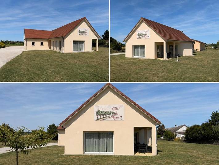 Location de vacances pour 8 personnes, avec jardin à Saint-Gervais-en-Vallière