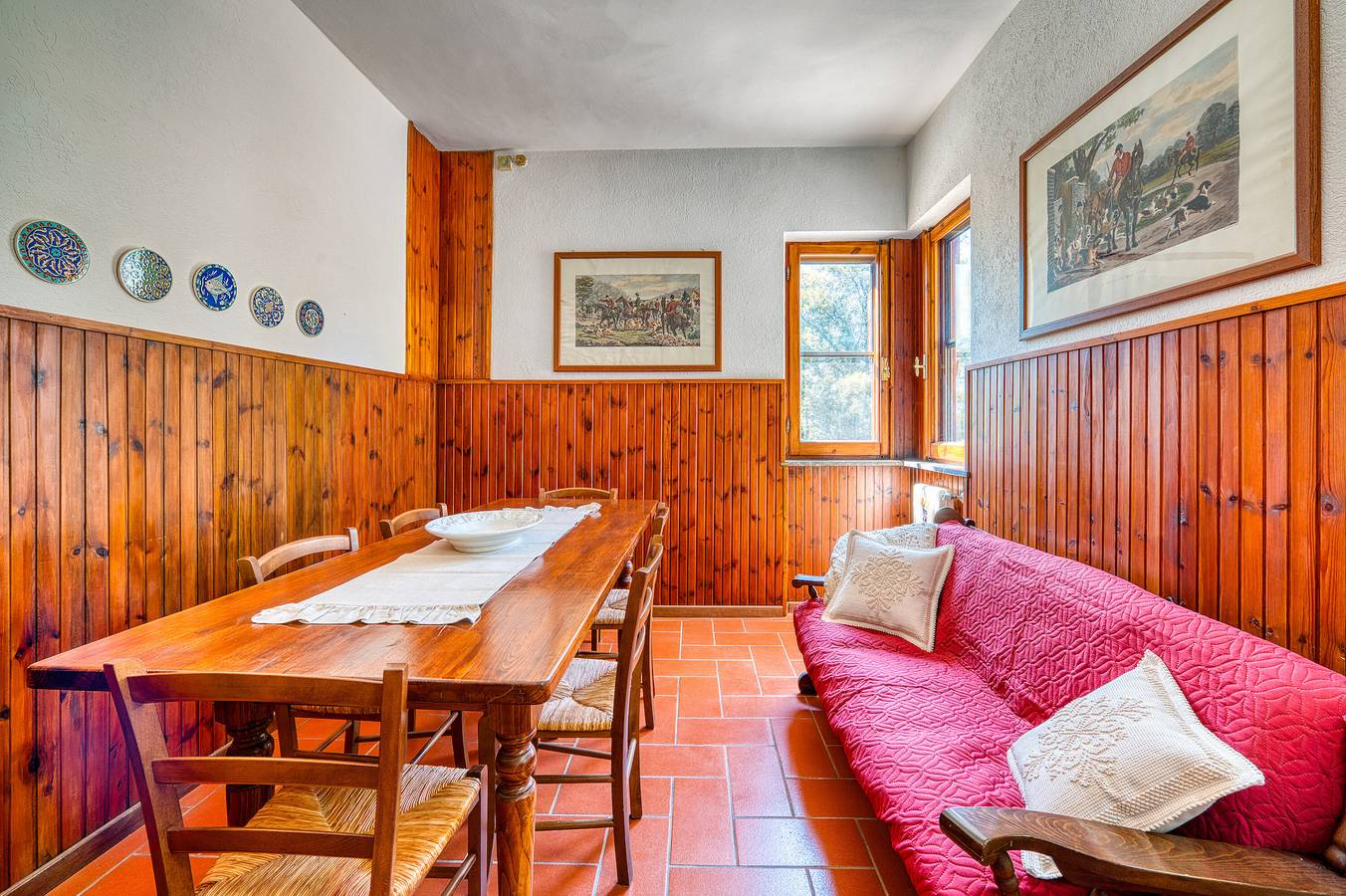 Villa 'Appartamento Villa Marta' mit Bergblick und Gemeinschaftsgarten in Spoleto, Perugia Provinz