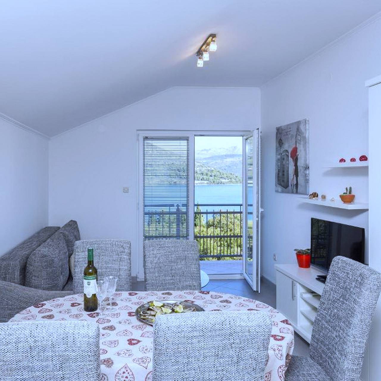 Ganze Wohnung, Ferienwohnung für 4 Personen mit Meerblick in Ston, Dubrovnik-Neretva