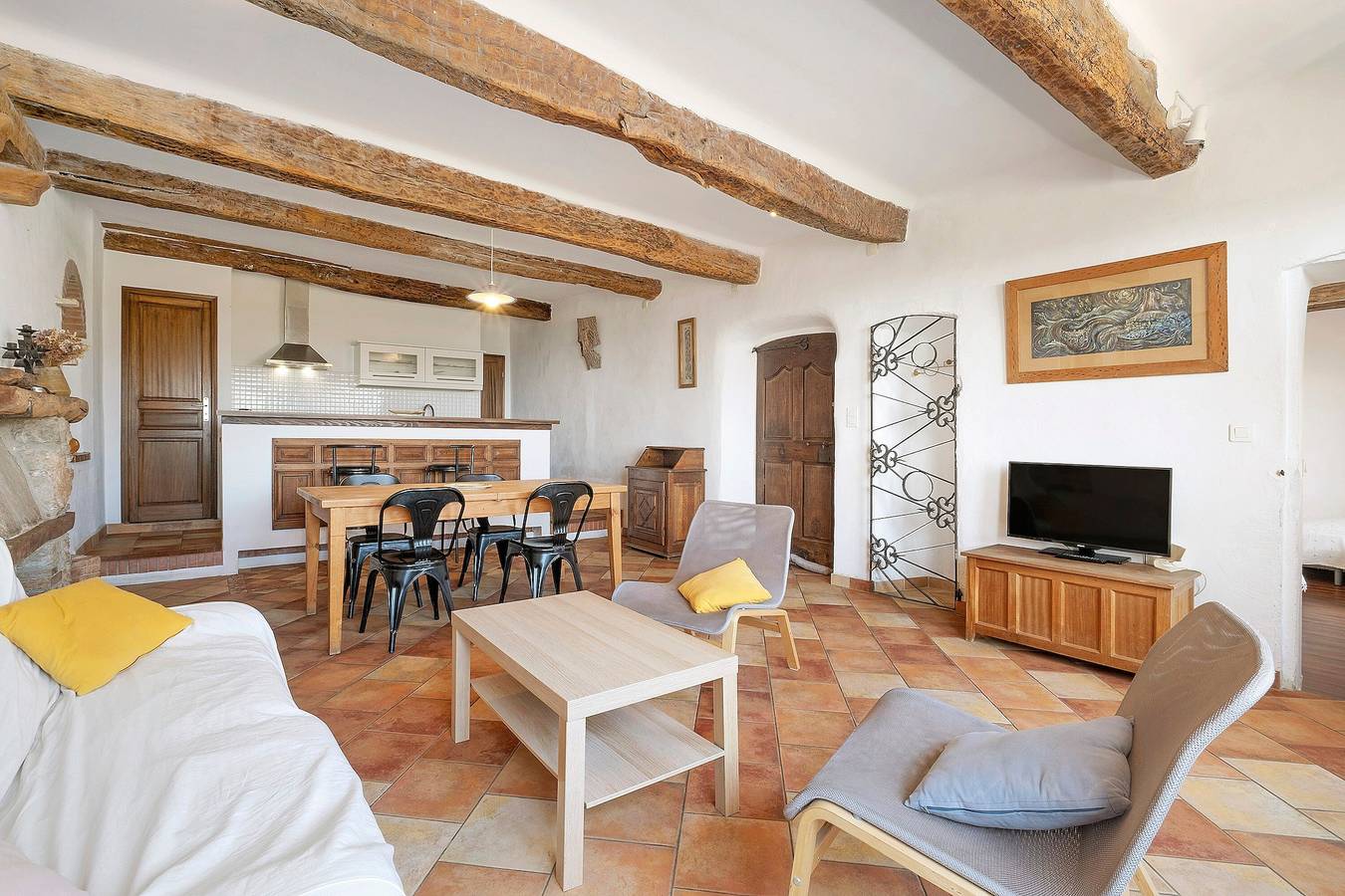 Gîte L'Azur im Herzen der historischen Altstadt in Saint-Jeannet, Mittelmeerküste (Frankreich)