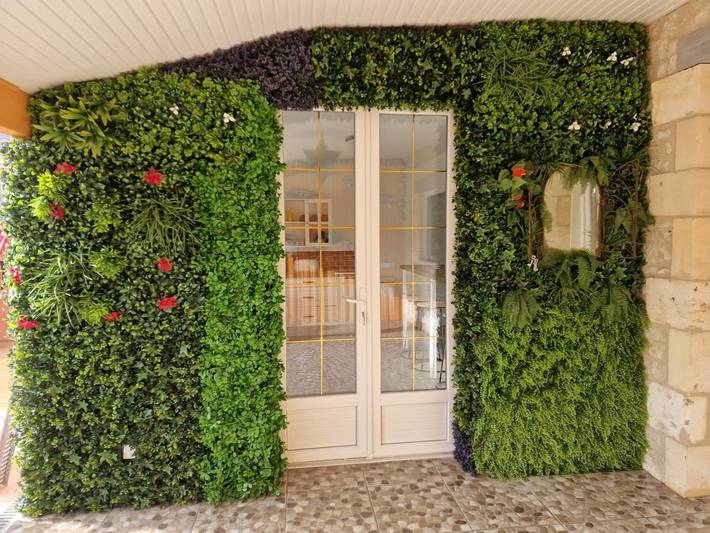 Location de vacances pour 6 personnes, avec piscine ainsi que vue et jardin à Pomport - 2