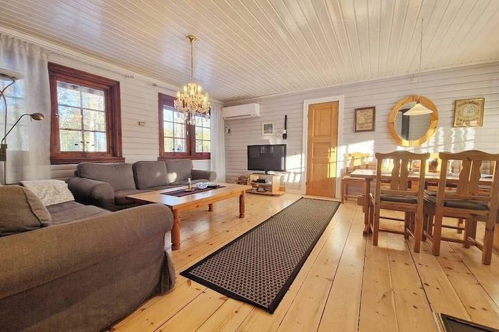 Blockhütte für 8 Personen, mit Sauna - 1