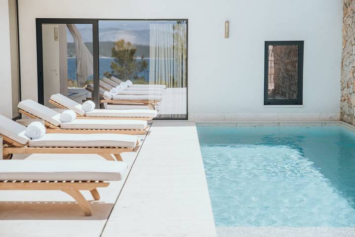 Villa mit pool für 8 Personen, mit Balkon/Terrasse und Terrasse auf Hvar - 4