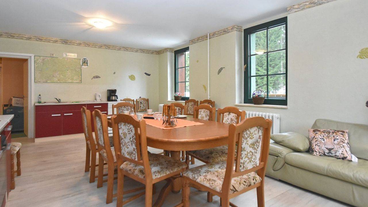Ganze Ferienwohnung, Ferienwohnung für 14 Personen (300 m²) in Jägersgrün in Morgenröthe-Rautenkranz, Muldenhammer