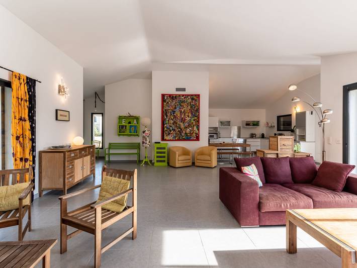 Location de vacances pour 8 personnes, avec jardin et terrasse dans Plage De L Ovu Santu - 2