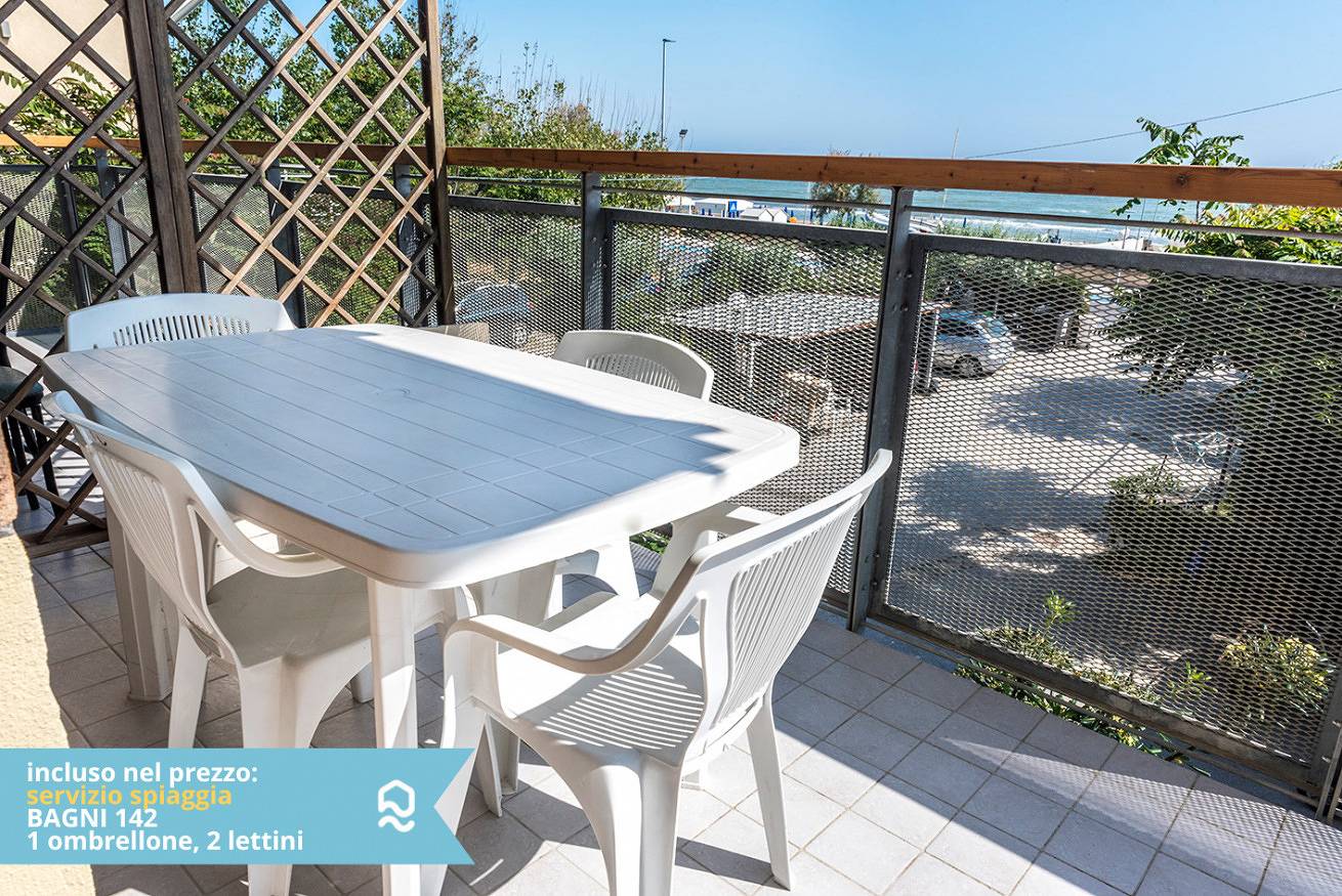Apartamento entero, Se006 - Senigallia, one bedroom apartment on the sea with beach in Senigallia, Senigallia (Municipality)
