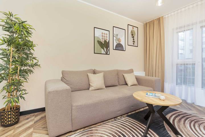 Apartament wakacyjny dla 6 osób, z balkon/ taras, zwierzęta dozwolone w Chełm