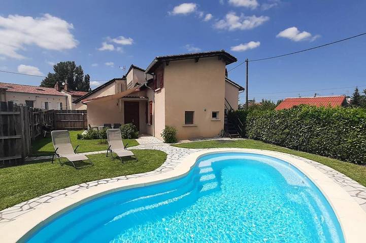 Maison de vacances pour 6 personnes, avec Terrasse et Jardin