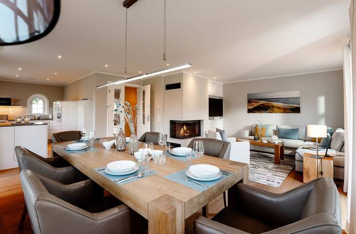 Tolle Haushälfte unter Reet mit Strand-Feeling in Archsum in Sylt-Ost, Sylt (Gemeinde)