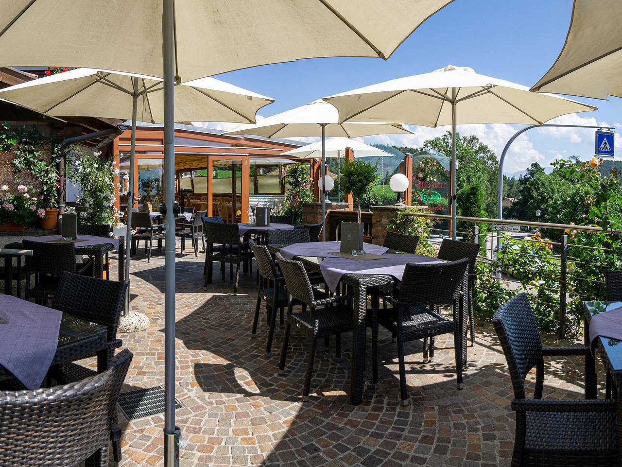 Hotel Drei Birken - Doppelzimmer in Wolfsgruben, Ritten
