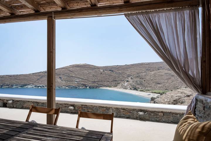 Location de vacances pour 4 personnes, avec Vue sur l’océan et Balcon dans Cyclades