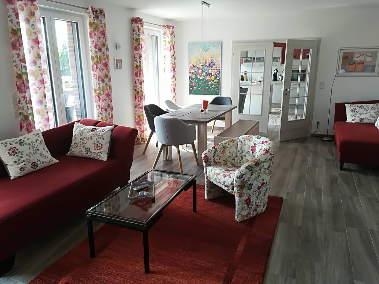 Berkelresidenz - Fewo Paris - Ferienwohnung Paris 1-4 pers., 110m² in Coesfeld, Münsterland
