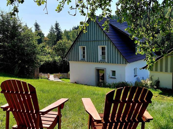 Ferienhaus für 4 Personen, mit Garten und Terrasse