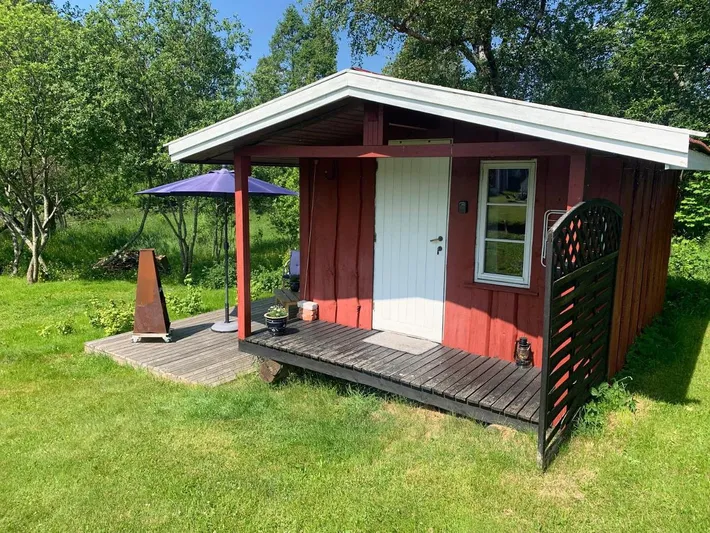 Ferienhaus für 3 Personen, mit Garten und Ausblick sowie Terrasse, mit Haustier - 1