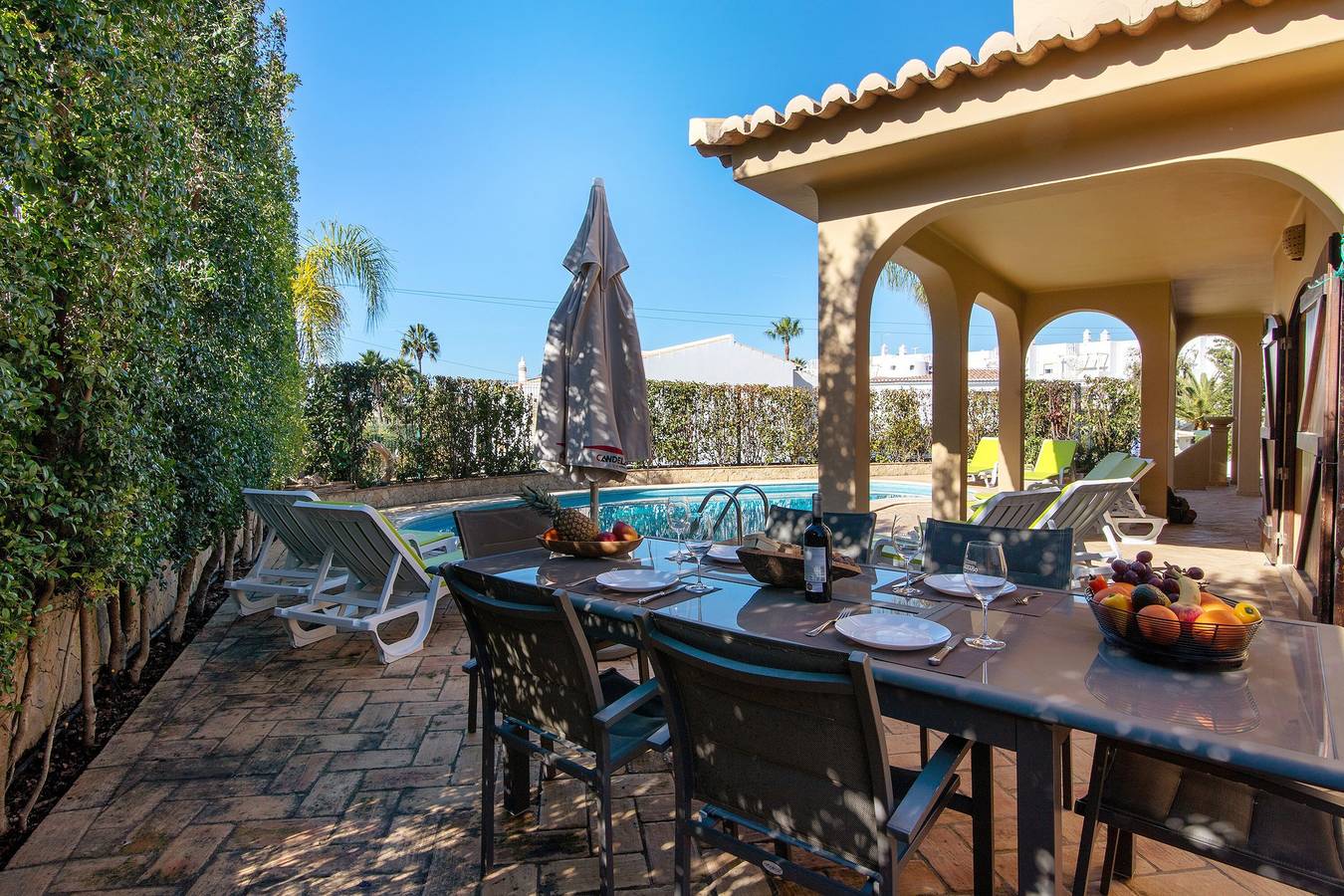 Villa 'Rústica' com vista para o mar, Wi-Fi e ar condicionado in Albufeira, Distrito de Faro