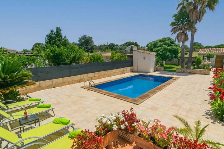 Finca für 8 Personen, mit Terrasse auf Mallorca Inselmitte - 4