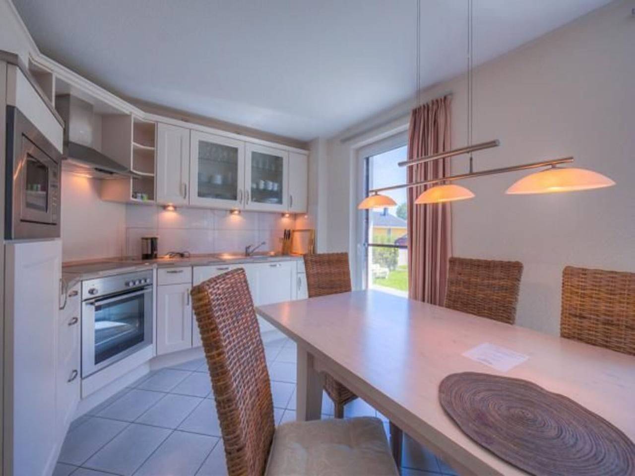 Ferienhaus mit großer Terrasse in Rechlin, Müritz