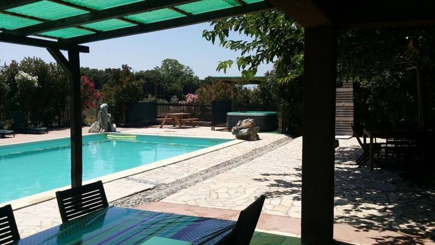 Villa pour 10 personnes, avec jacuzzi et jardin, animaux acceptés en Corse - 2