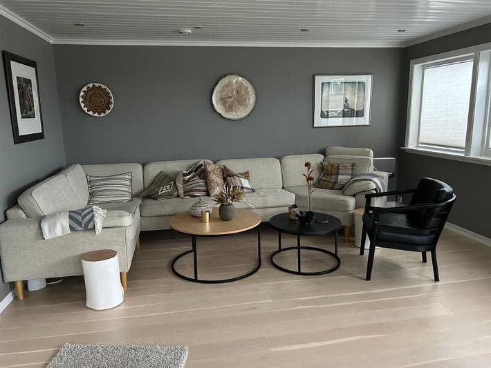 Ferienhaus für 9 Personen, mit Terrasse und Garten sowie Ausblick in Rennesøy - 2